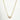 Baguette Necklace- Clear