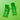 Neon - Geo Earring - Green