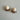 The Vivienne earrings - Light Khaki & smokey quartz